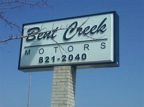 Bent creek motors - Bent Creek Motors; 2441 Hilton Garden Drive; Auburn, AL 36830 (334) 821-2040 Visit Website Get Directions Similar Businesses. Byrider Opelika ... 